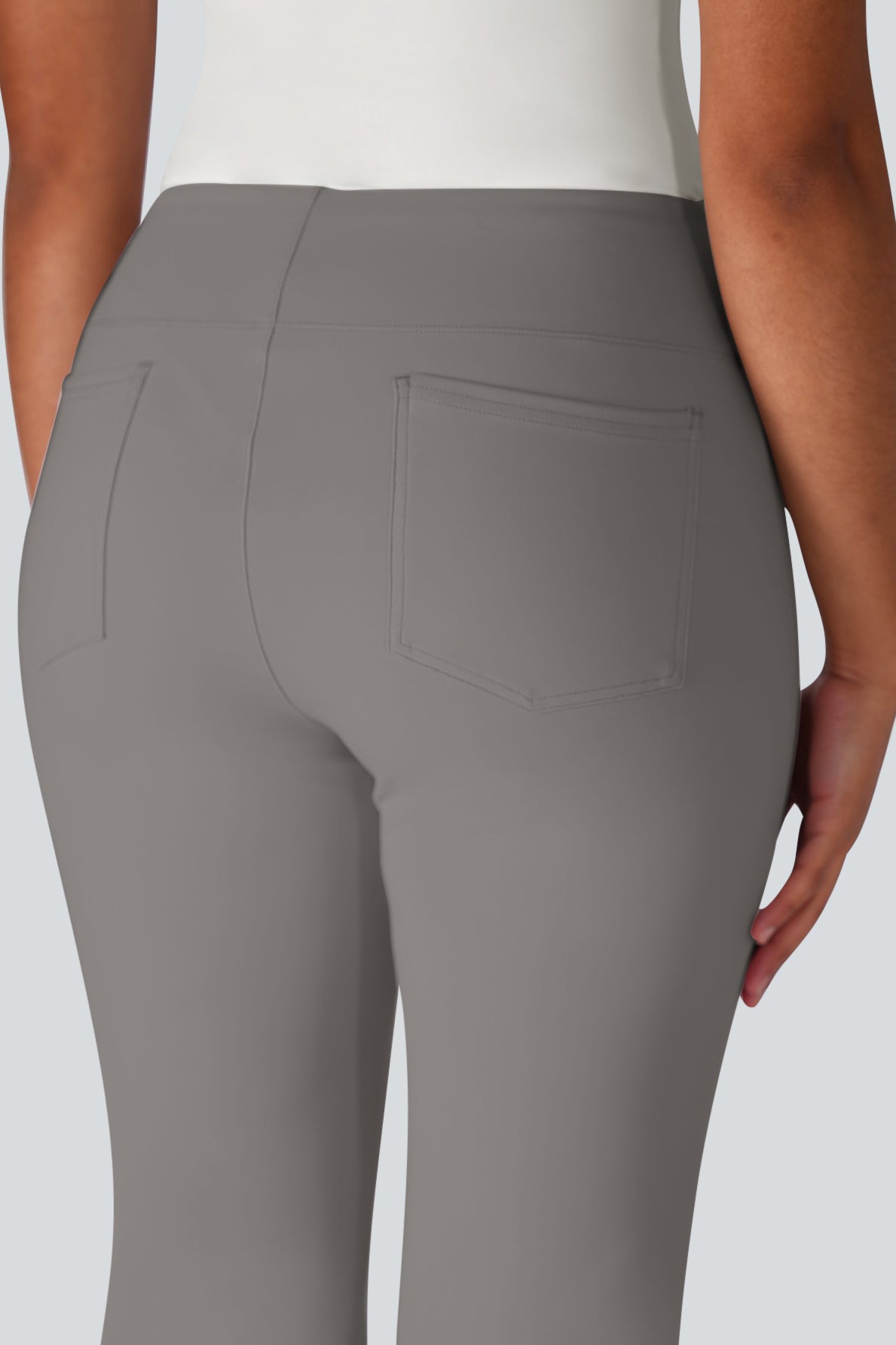 LULU HIGH WAISTED WORK PANTS