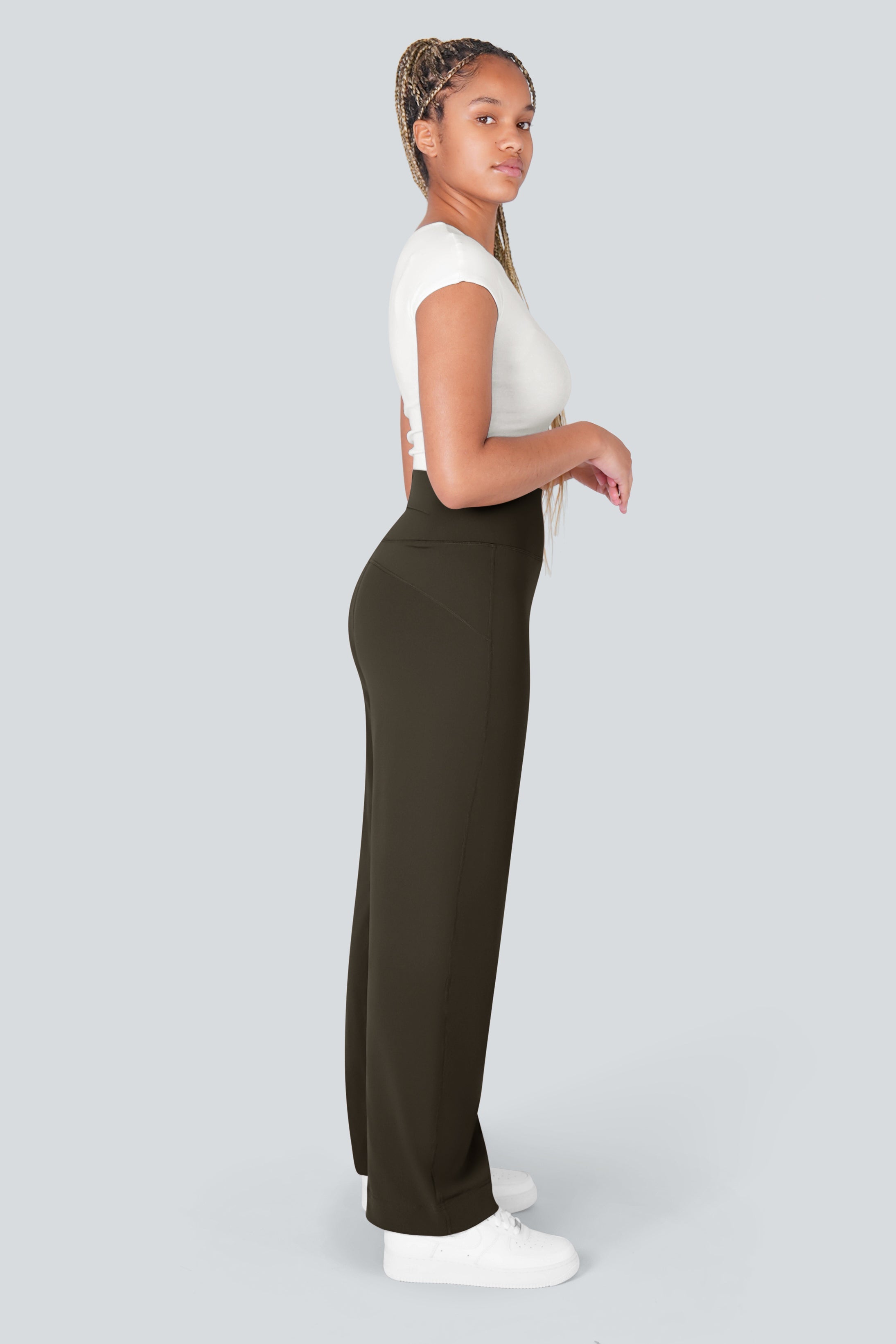 Nulu Relaxed Straight Pants (1+1 GRATIS)
