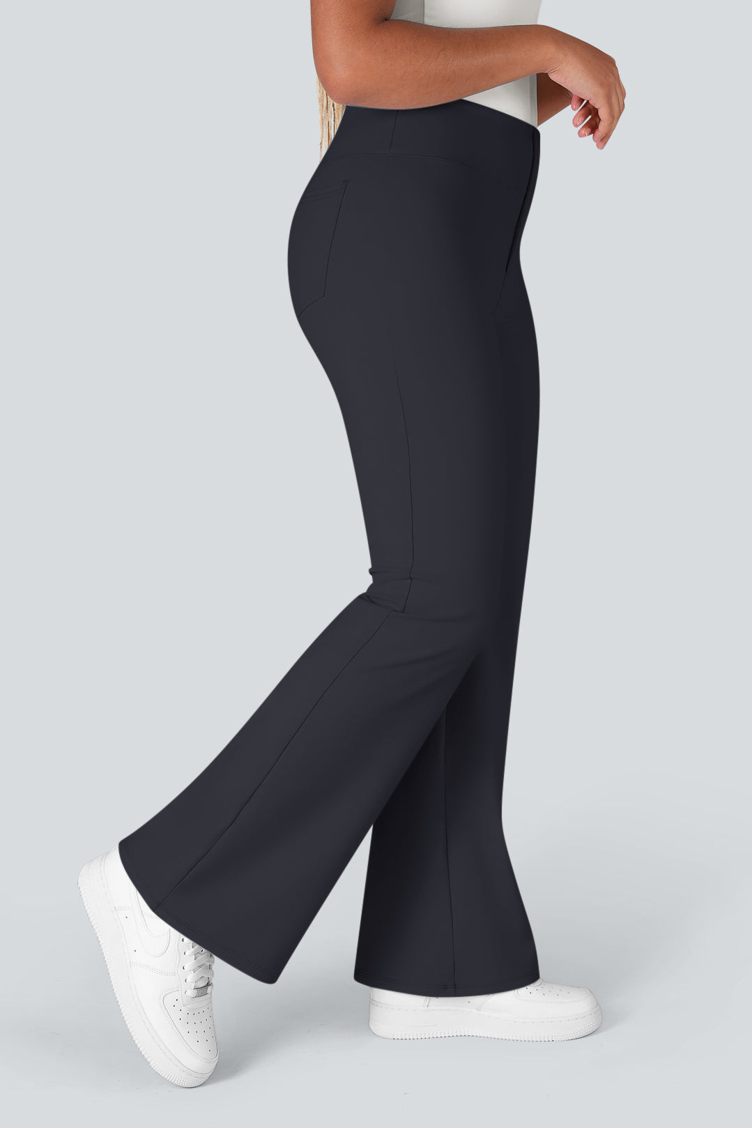 LULU HIGH WAISTED WORK PANTS