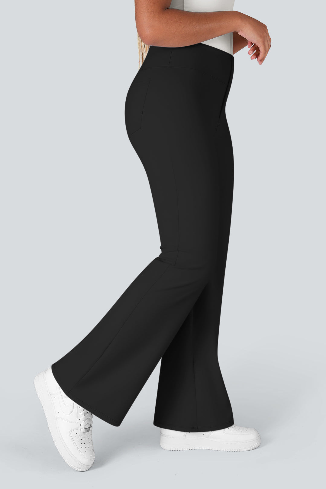 LULU HIGH WAISTED WORK PANTS