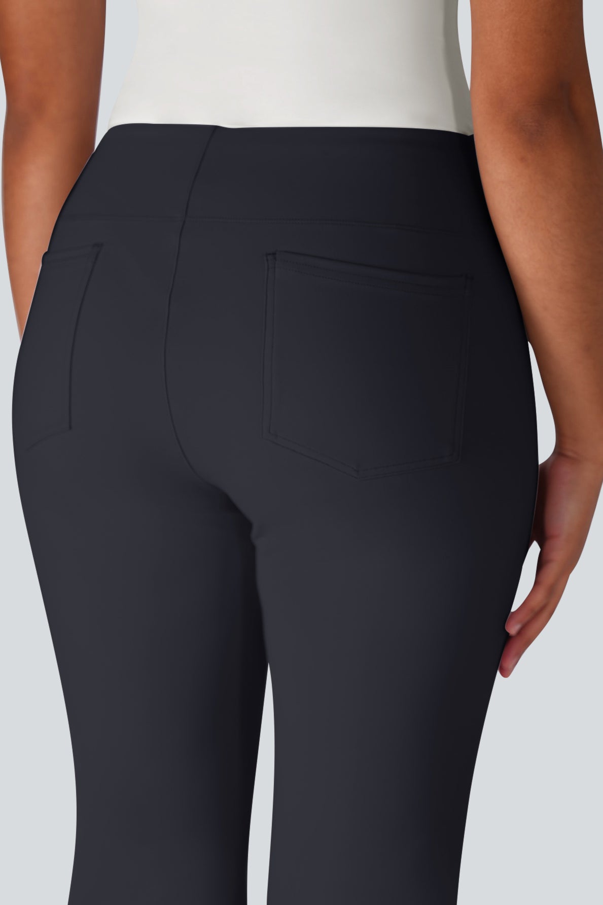 LULU HIGH WAISTED WORK PANTS