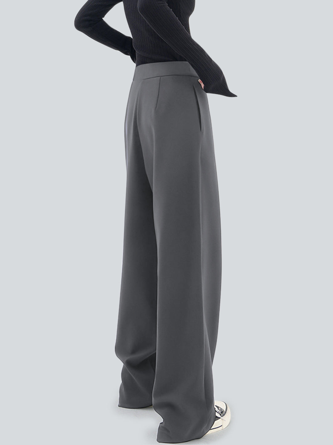 ASYMMETRICAL BAGGY TROUSERS