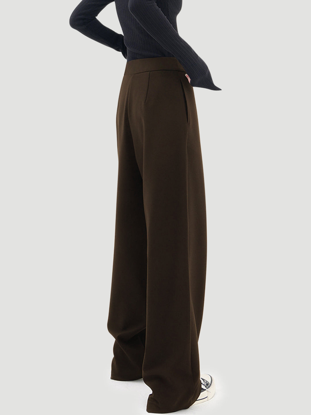 ASYMMETRICAL BAGGY TROUSERS