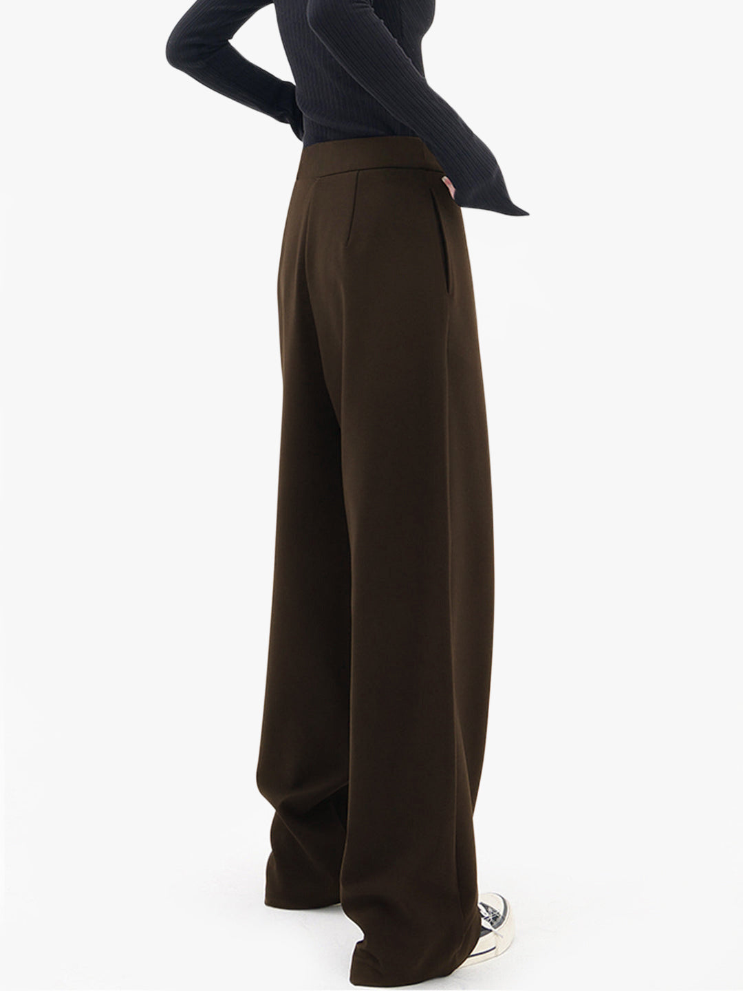 ASYMMETRICAL BAGGY TROUSERS
