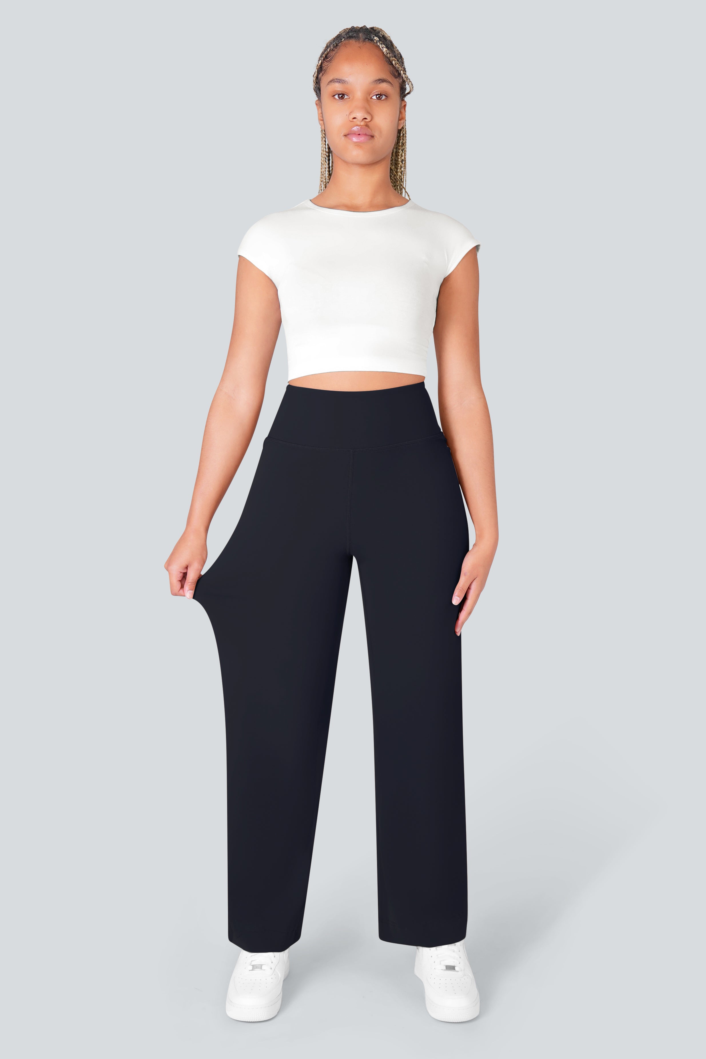 Nulu Relaxed Straight Pants (1+1 GRATIS)