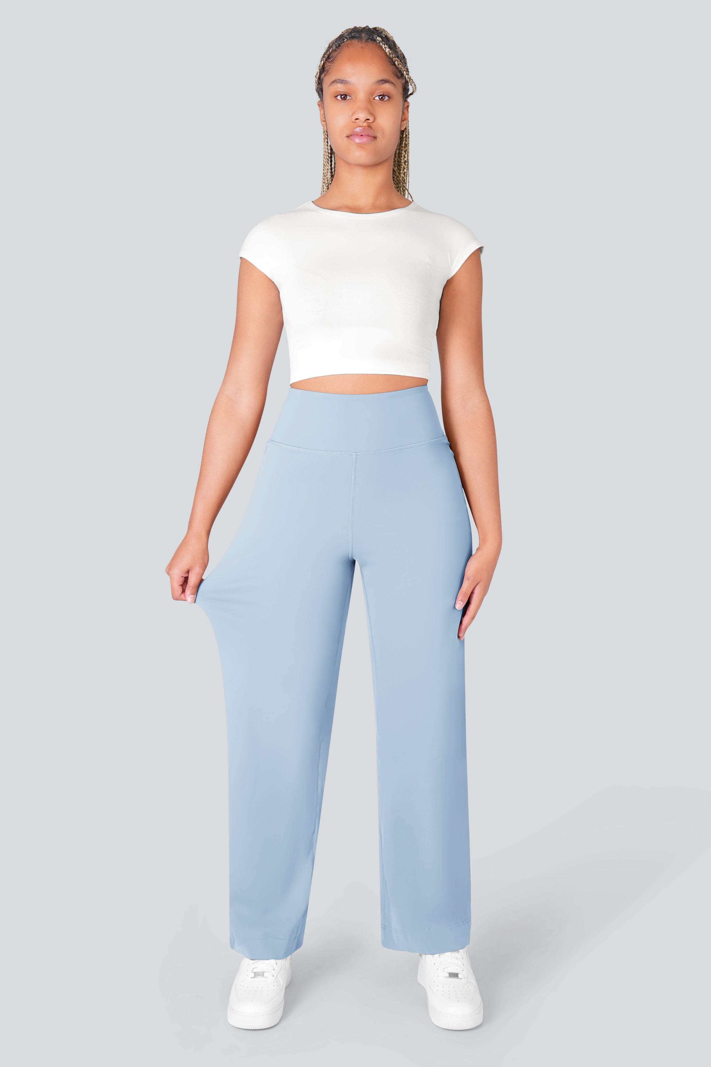 Nulu Relaxed Straight Pants (1+1 GRATIS)