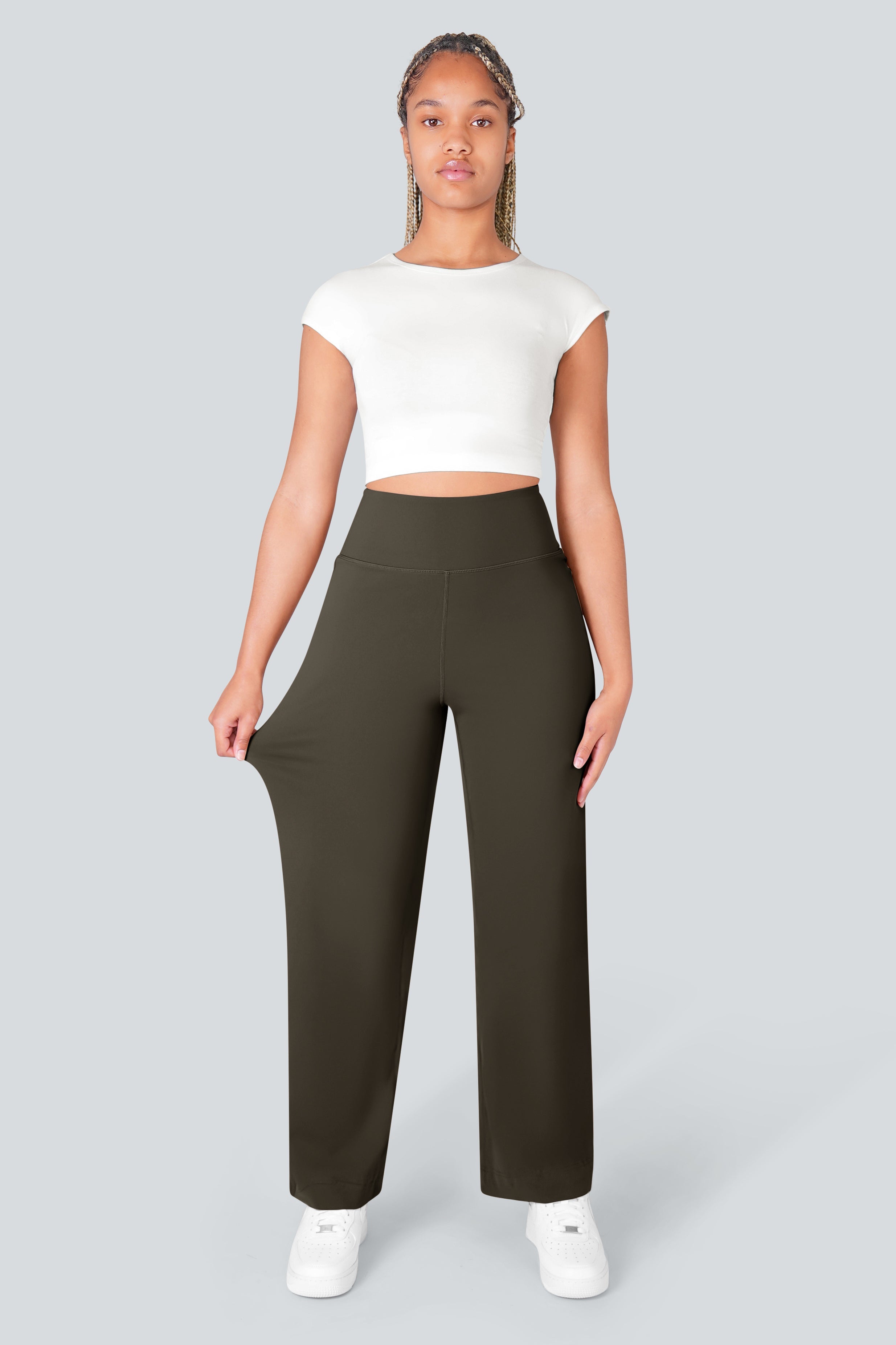 Nulu Relaxed Straight Pants (1+1 GRATIS)