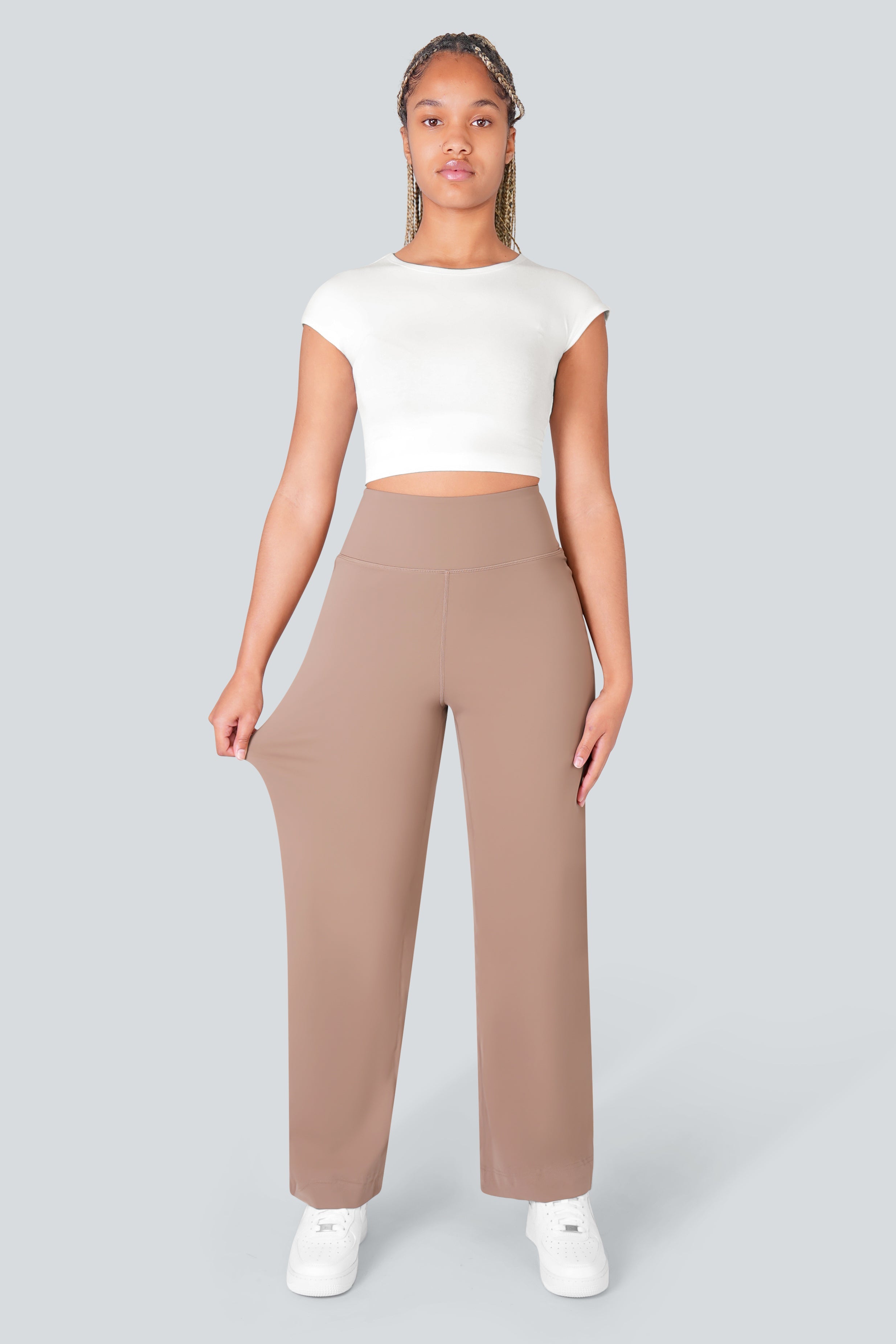 Nulu Relaxed Straight Pants (1+1 GRATIS)